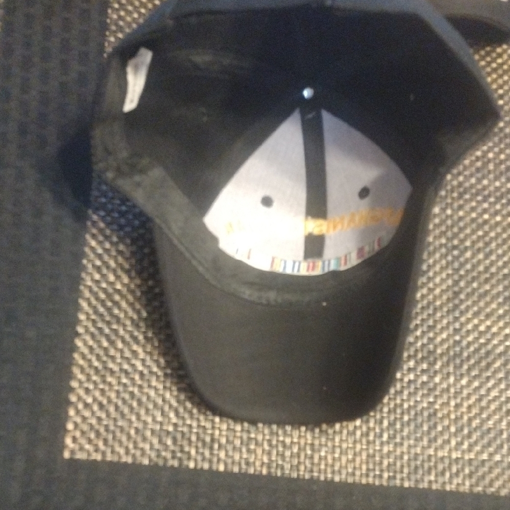 Black Afghanistan War Veteran Cap - Picture 5 of 6
